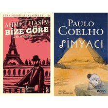 İş Bankası Kültür Yayınları Bize Göre ve Bir Seyahatin Notları (Ahmet Haşim) ve Simyacı (Paulo Coelho)