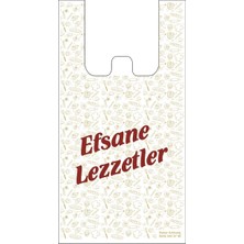 Bekar Ambalaj Hışır Poşet Mini Boy 22X34 cm (Efsane Lezzetler)-1 kg