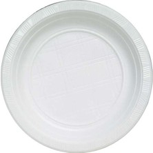 Bekar Ambalaj Tabak Plastik 19 cm 100 Adet