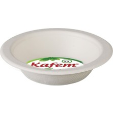 Kafem Kağıt Tabak Çorba Kasesi Ekolojik 400 cc 25 Adet