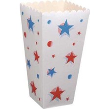 Bekar Ambalaj Popcorn Mısır Kutusu Büyük Boy 100 Adet