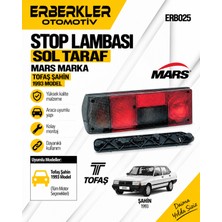 ERBERKLER Tofaş 93 Sol Stop Lambası Komple Doğan Şahin 85009361