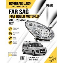 ERBERKLER Far Sağ [ Fıat Doblo Motorlu 2010-2014 (4) ] 18051