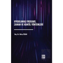 Gazi Kitabevi Uygulamalı Frekans, Zaman ve Kantil Yöntemleri