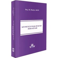 Yetkin Hukuk Yayınları Kıymetli Evrak Hukuku Ders Kitabı