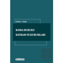 On İki Levha Yayınları Roma Hukuku Kavram ve Kurumları