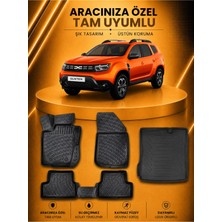 Dacia Duster 2023 Sonrası Havuzlu Paspas ve Bagaj Havuzu| 4x2