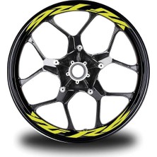 Ruselland Yzf R6 Yazılı 8li Jant Içi Yazı Sticker Etiket