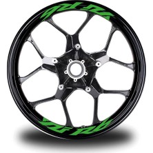 Ruselland Yzf R6 Yazılı 8li Jant Içi Yazı Sticker Etiket