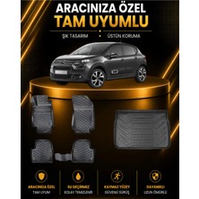 Citröen C3 2016 Sonrası Havuzlu Paspas ve Bagaj Havuzu