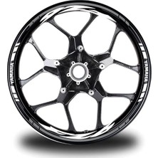 Ruselland Turuncu Yamaha Fz6 Jant Sticker Etiket 1. Kalite