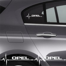 Ruselland Opel Tigra Ritim Oto Sticker (2 Adet)