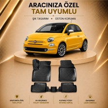 Fiat 500 2007 Sonrası Havuzlu Paspas