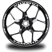 Ruselland Turuncu Yamaha mt 10 Sp Takım Jant Sticker Etiket