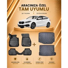 Bmw 1 Serisi F40 2019-2024 Havuzlu Paspas ve Alt-Üst Bagaj Havuzu