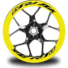 Ruselland Yzf R1M Yazılı 8li Jant Içi Yazı Sticker Etiket
