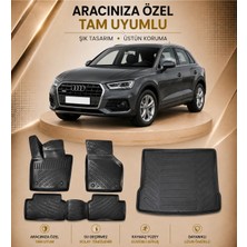 Audi Q3 2011-2018 Havuzlu Paspas ve Bagaj Havuzu