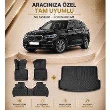 Bmw X5 G05 2019 Sonrası Havuzlu Paspas ve Bagaj Havuzu