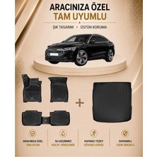 Audi Q8 E-Tron 2024 Sonrası Havuzlu Paspas ve Bagaj Havuzu | E-Tron Sportback