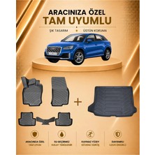 Audi Q2 2016 Sonrası Havuzlu Paspas ve Bagaj Havuzu