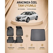Chevrolet Cruze 2008-2016 Havuzlu Paspas ve Bagaj Havuzu