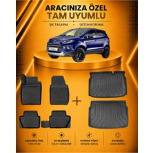 Ford Ecosport 2016 Sonrası Havuzlu Paspas ve Alt-Üst Bagaj Havuzu