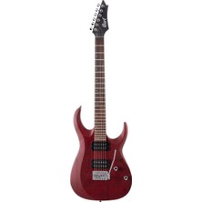 Cort X100 Opbc Elektro Gitar, Open Pore Black Cherry (H-H)