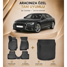Audi A6 2018-2025 Havuzlu Paspas ve Bagaj Havuzu | Sedan