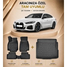 Bmw 4 Serisi G.coupe G26 2021 Sonrası Havuzlu Paspas ve Bagaj Havuzu