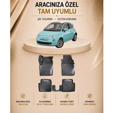 Fiat 500 C 2007 Sonrası Havuzlu Paspas