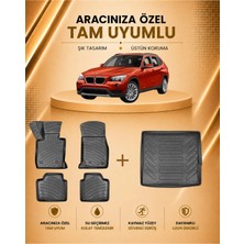 Bmw X1 2009-2015 Havuzlu Paspas ve Bagaj Havuzu