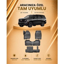 Cadillac Escalade 2021 Sonrası Havuzlu Paspas | Esv Bench Seating 8 Koltuklu