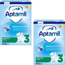 Aptamil Pronutra 3 Devam Sütü 900 gr 2'li Paket 9-12 Ay