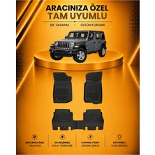 Jeep Wrangler Unlimited Jk 4 Kapı 2019 Sonrası Havuzlu Paspas