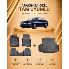 Honda Accord 2018 Sonrası Havuzlu Paspas ve Bagaj Havuzu