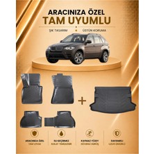 Bmw X5 E70 2006-2013 Havuzlu Paspas ve Bagaj Havuzu