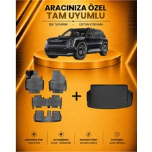 Kia Ev9 2024 Sonrası Havuzlu Paspas ve Bagaj Havuzu | 7 Koltuk