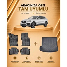 Jaguar F-Pace 2016-2020 Havuzlu Paspas ve Bagaj Havuzu