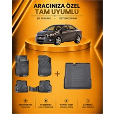 Chevrolet Aveo 2012 Sonrası Havuzlu Paspas ve Bagaj Havuzu | Sedan