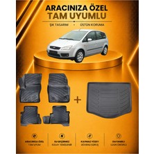 Ford C-Max 2003-2010 Havuzlu Paspas ve Bagaj Havuzu