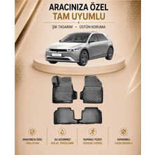Hyundai Ioniq 5 Elektrikli 2021 Sonrası Havuzlu Paspas | Konsol Arka Tarafta