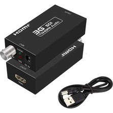 Keepro Bnc'den Hdmi'ye Çevirici Sdı-Hdmı Dönüştürücü