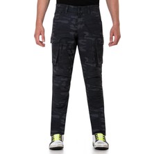 The Biker Jeans Bj Truva Cargo Camo Korumalı Pantolon