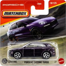 Matchbox Porsche Cayenne Turbo Koyu Mor 1/64 Diecast Model Araba