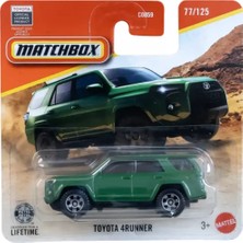 Matchbox Toyota 4runner Yeşil 1/64 Diecast Model Araba