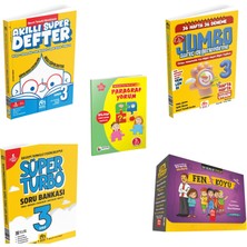 Model Eğitim Yayınları 3.sınıf Süper Set (Akıllı Defter + Soru Bankası + Deneme + Fen Köyü Hikayesi ve Bilsem Paragraf)