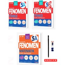 Fenomen Yayıncılık 2027 5.sınıf Türkçe Matematik A-B Soru Bankası 3 Kitap Set Bağlam Temelli Sorular Türkiye Yüzyılı Maarif Modeline Uygundur Kalem Seti Hediyeli
