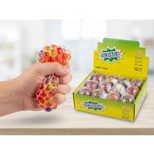Özekli Ticaret Sıkıştır! Fileli Jel Stres Topu (65 mm - Süper Boyut) Yüksek Kalite Ürünü