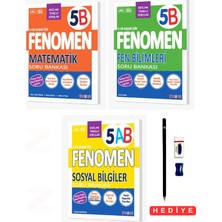 Fenomen Yayıncılık 2027 5.sınıf Matematik Fen Bilimleri Sosyal Bilgiler B Soru Bankası 3 Kitap Set Bağlam Temelli Sorular Türkiye Yüzyılı Maarif Modeline Uygundur Kalem Seti Hediyeli