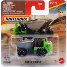 Matchbox Mbx Lil' Dumper Yeşil-Gri 1/64 Diecast Model Araba